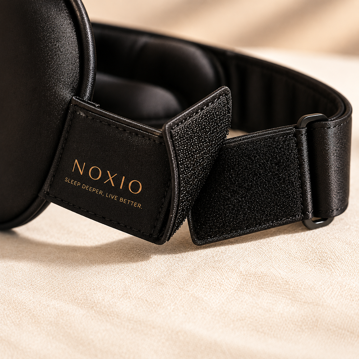 Masque de Sommeil Noxio Obsidian - 3D Soie & Bambou
